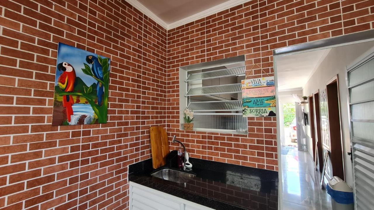 Apartamento Ubatuba Com Area Gourmet Exterior foto